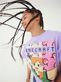 NAME IT Minecraft T-shirt Fyanna Sand Verbena